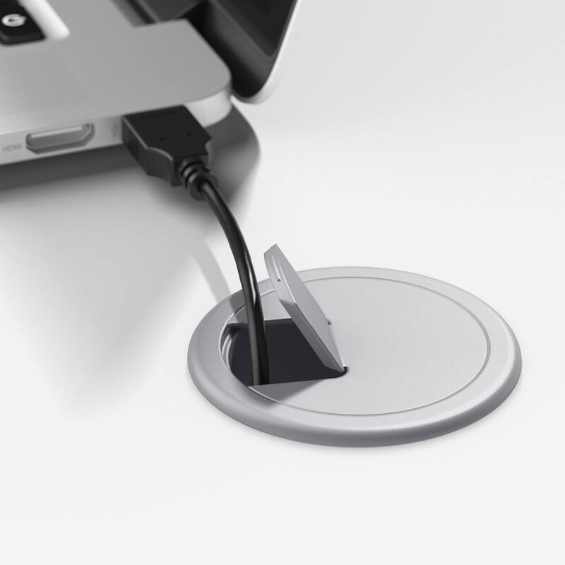 Studio C 60W Right Hand L Desk with Drawers by Bush Business Furniture