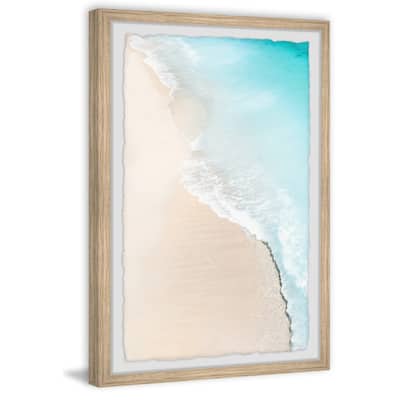 'Off in Paradise' Framed Painting Print