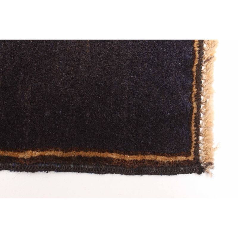 ECARPETGALLERY Hand-knotted Teimani Brown Wool Rug - 2'8 x 4'8