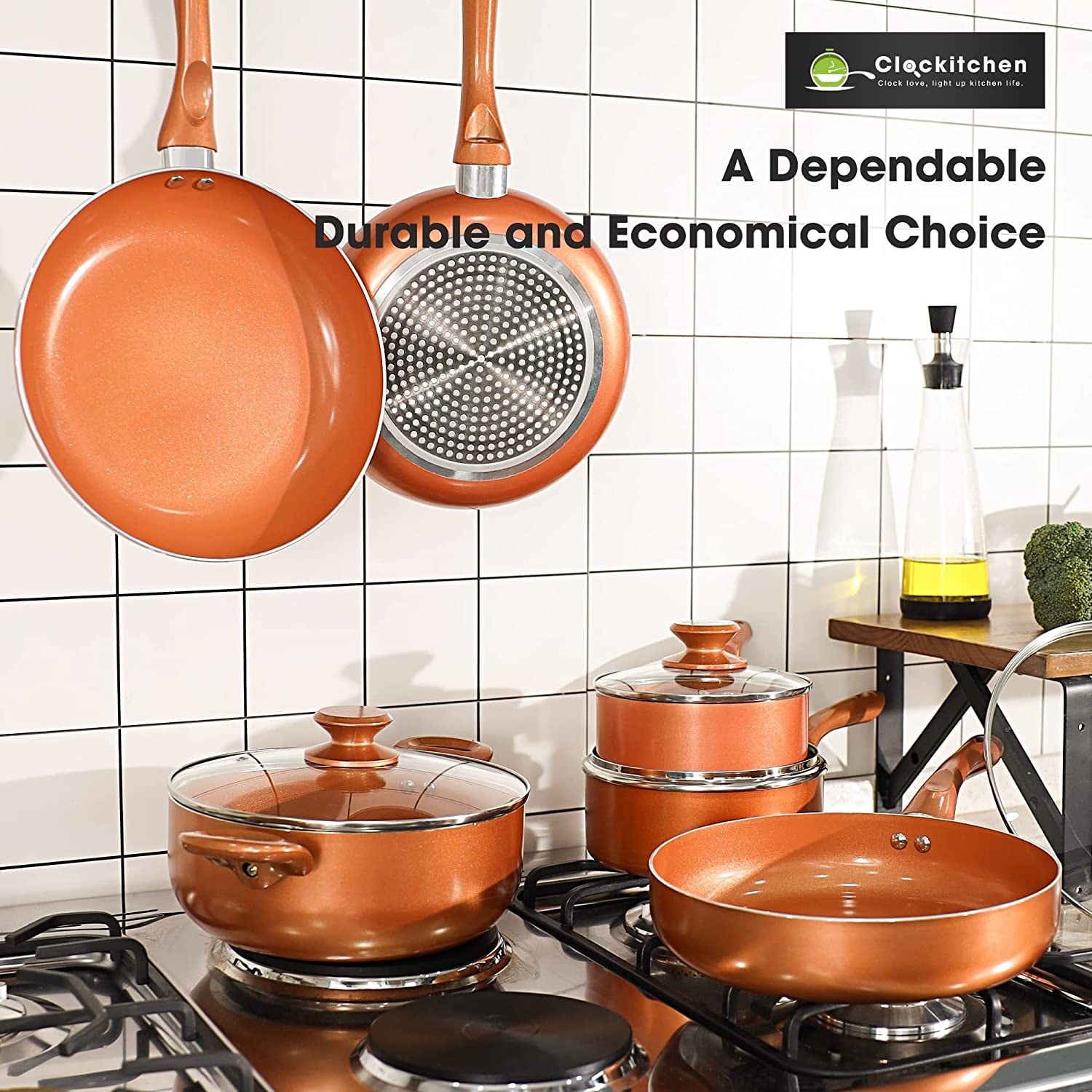 Circulon 11 Piece Momentum Stainless Steel Nonstick Pots and Pans/Cookware  Set - AliExpress