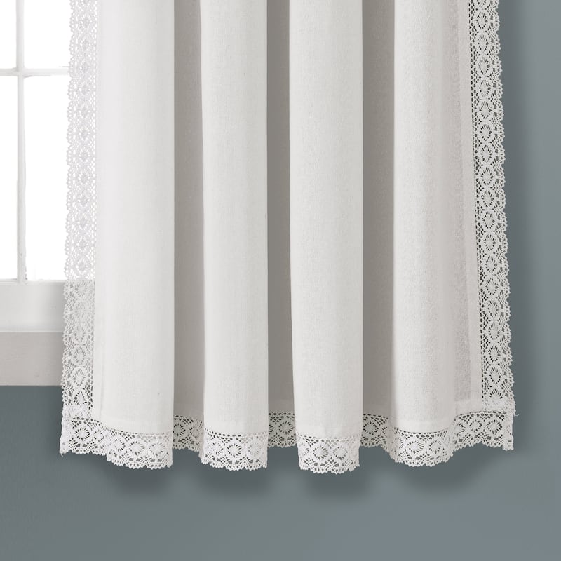The Gray Barn Kind Koala Vintage Farmhouse Light Filtering Curtain Panel Pair