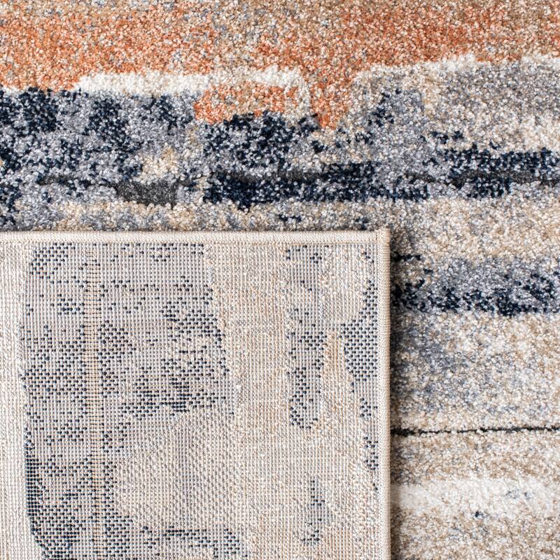 SAFAVIEH Coppertone Thaleia Abstract Distressed Rug