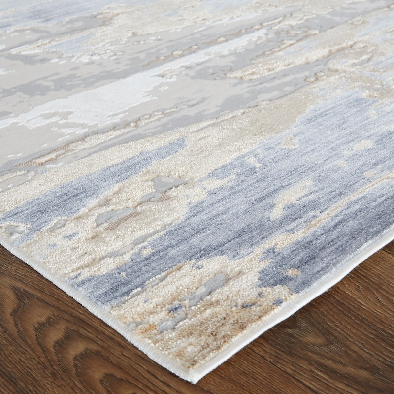 Grand Bazaar Corben Machine Made Abstract Transitional Area Rug