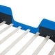 preview thumbnail 9 of 9, Roomfitters Twin Size Race Car-Shaped Platform Bed with Wheels, Fun and Sturdy Design, Blue