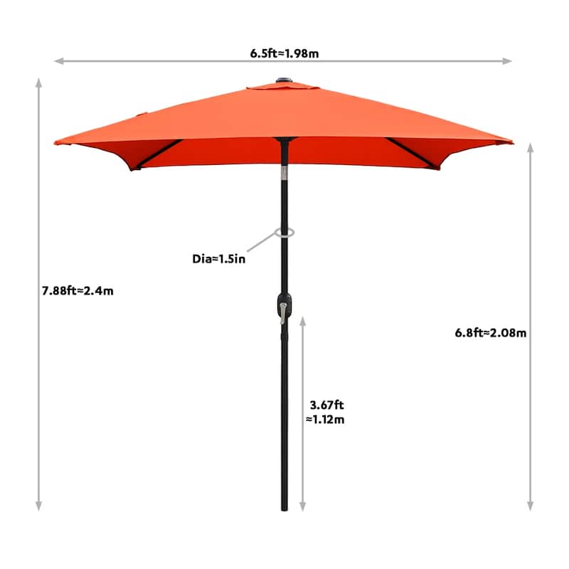 Maypex Square Market Umbrella