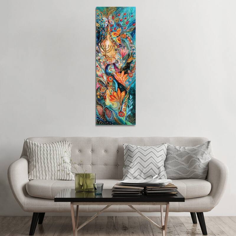 iCanvas "Under The Light Of Menorah" by Elena Kotliarker Canvas Print - 60x20x1.5