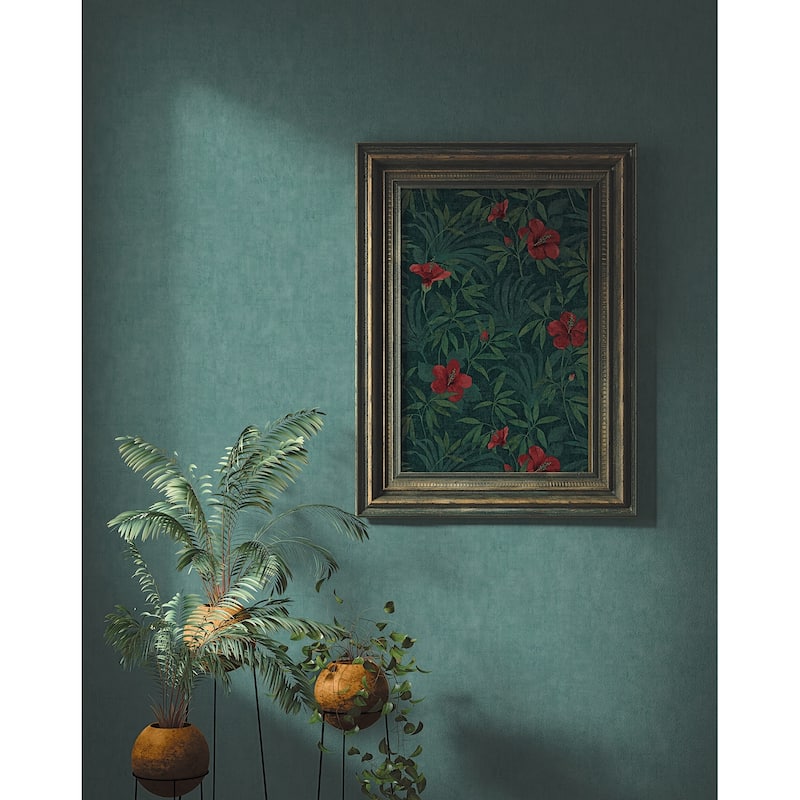 Advantage Riomar Teal Distressed Texture Wallpaper - 20.9in x 396in x 0.025in - 20.9in x 396in x 0.025in