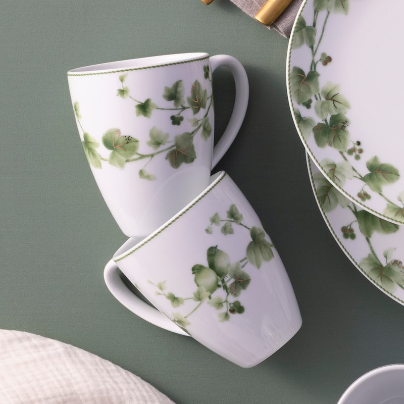 Ivy Whisper Set of 4 Mugs, 16 oz.