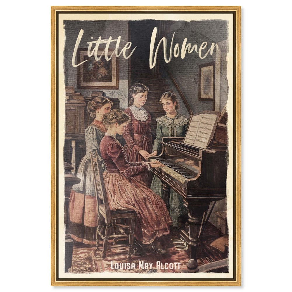 Little Women Canvas by Art Remedy