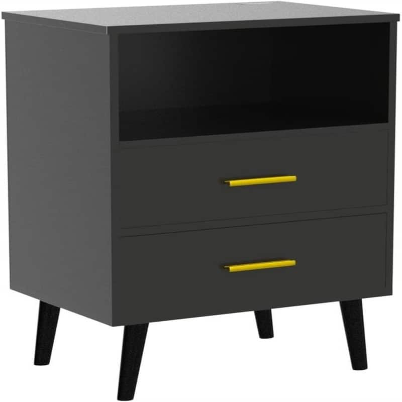 Nightstand with Charging Station