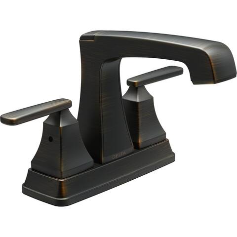 Delta Ashlyn 1.5 GPM Centerset Bathroom Faucet with Plastic Drain