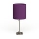preview thumbnail 17 of 99, Porch & Den Custer Metal/ Fabric Lamp with Charging Outlet