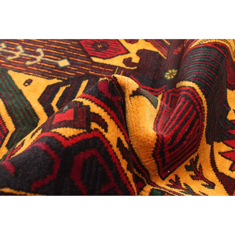 ECARPETGALLERY Hand-knotted Teimani Light Brown Wool Rug - 2'9 x 4'9