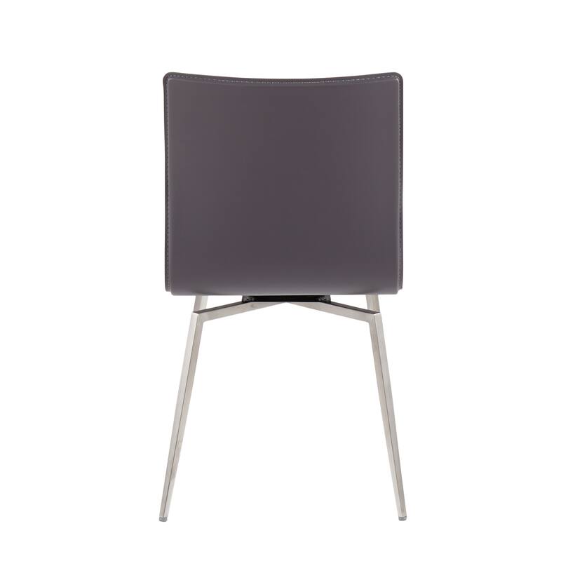 Strick & Bolton Tyra Upholstered Chair with Swivel - Set of 2