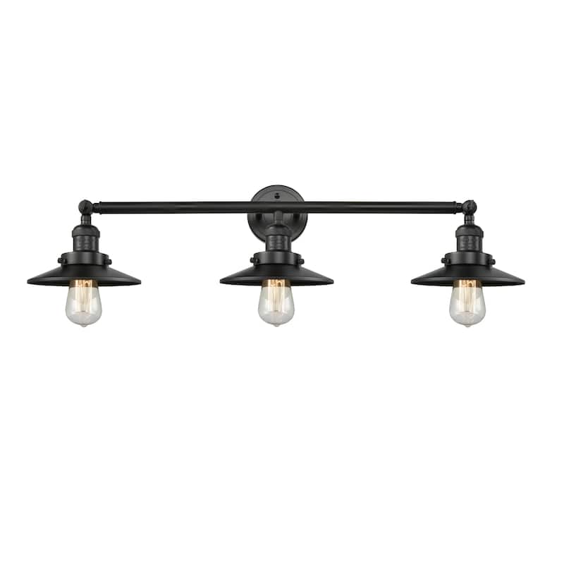 Innovations Lighting Railroad 3 Light 32" Wide Bathroom Vanity Light