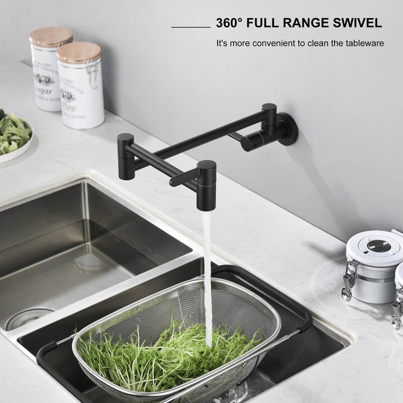 Pot Filler Faucet Wall Mount