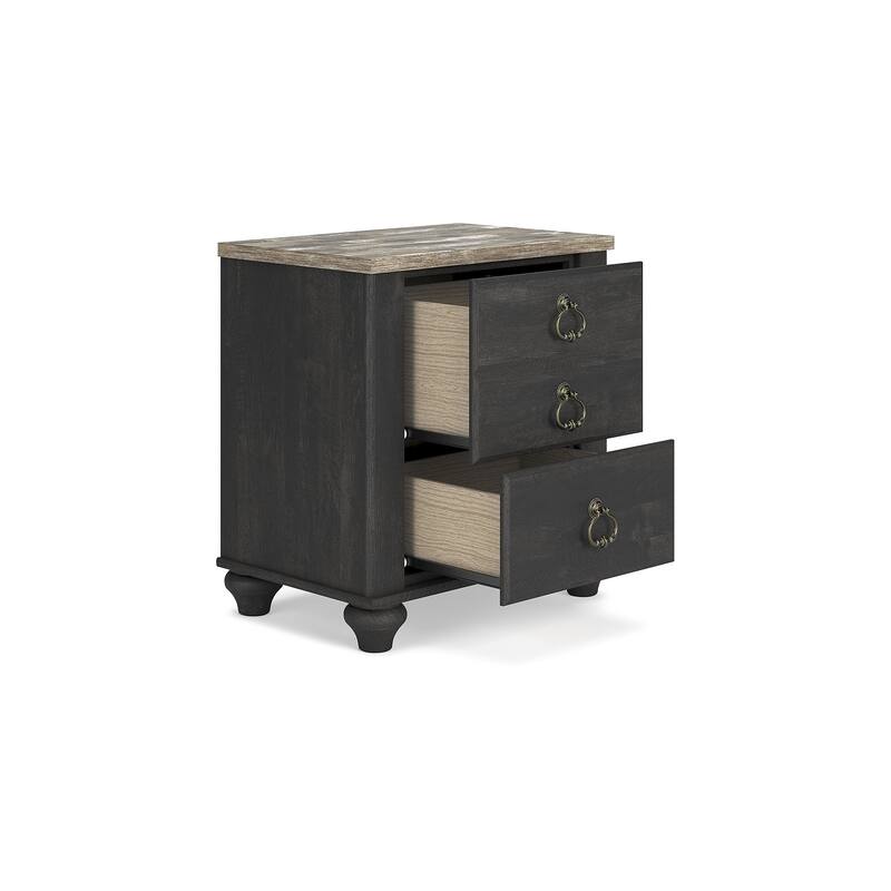 Signature Design by Ashley Willowton Two Drawer Nightstand