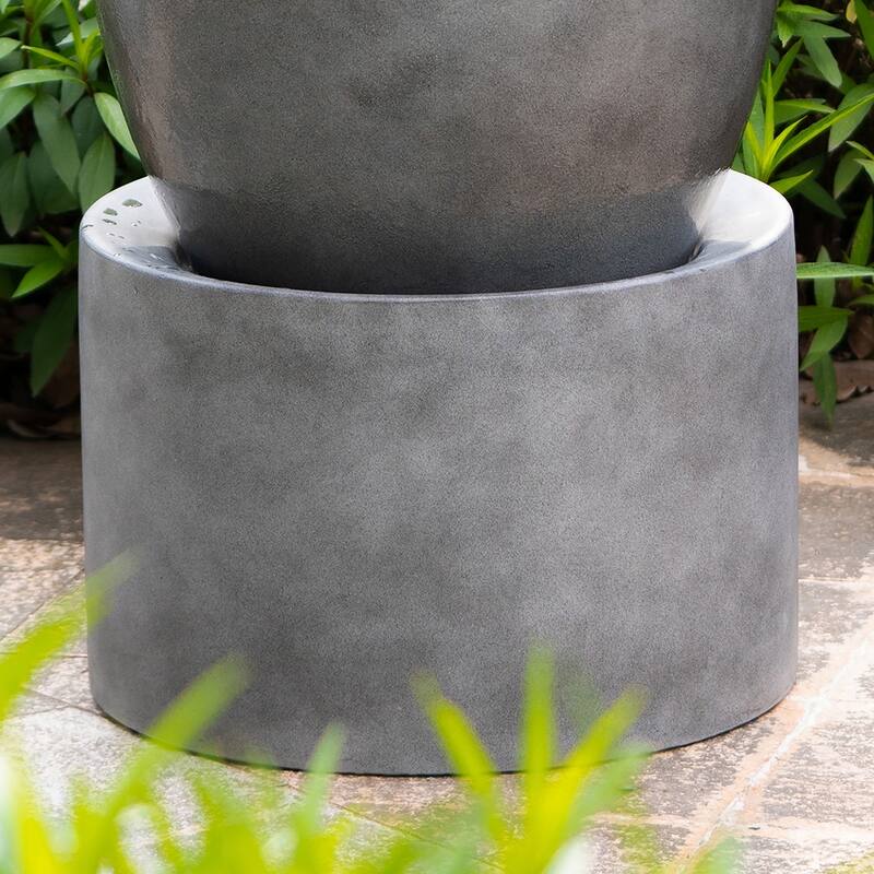 Cute Unique Urn Design Water Fountain for Home Garden, Lawn