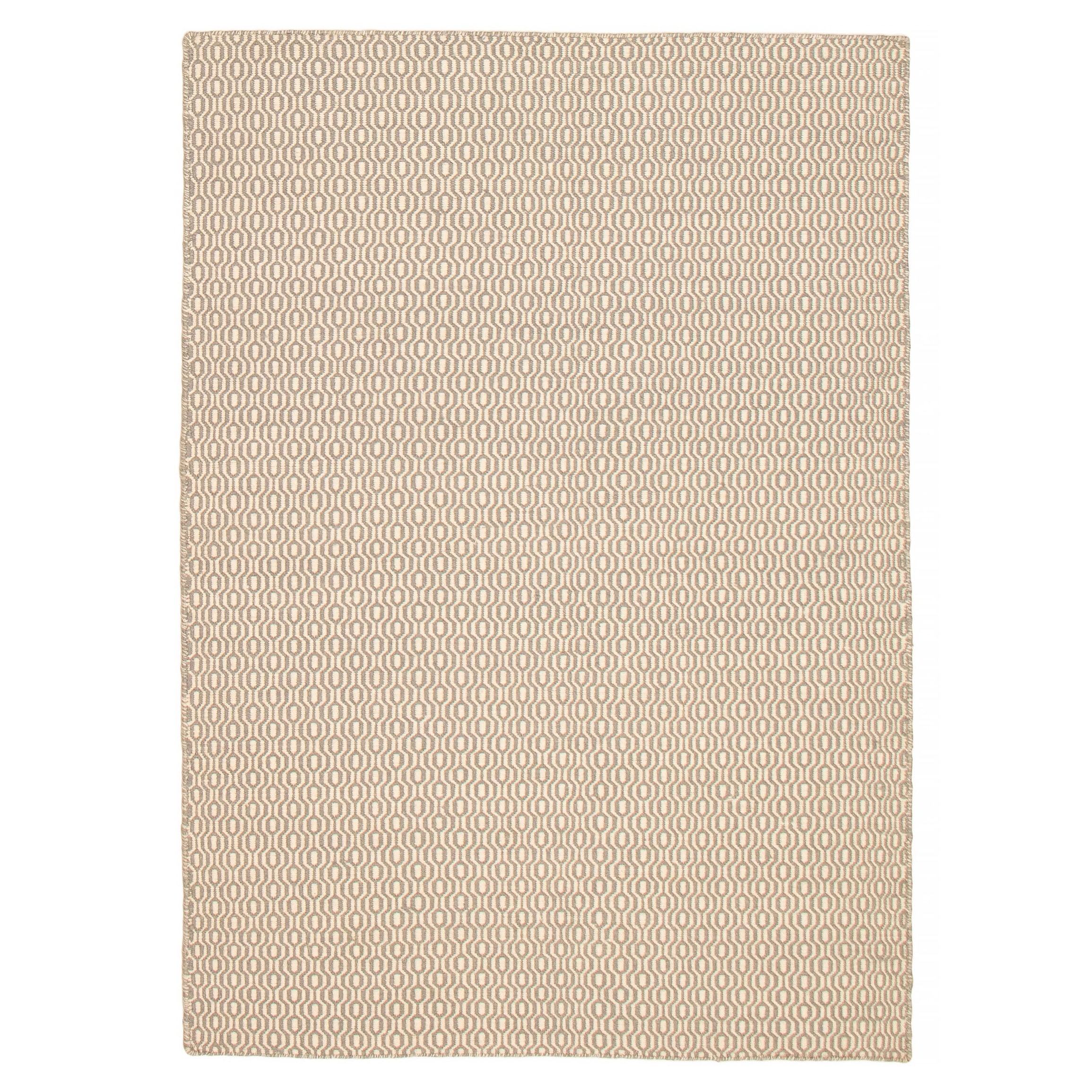 Nevada Grey Kilim 5'3" x 7'6" - 5'3 x 7'6