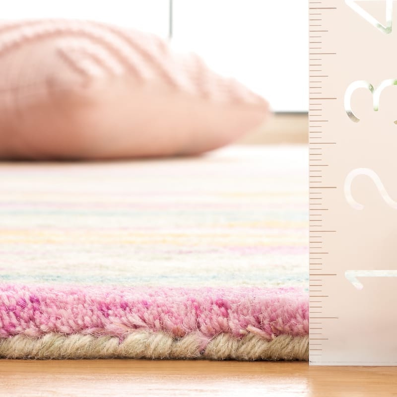 SAFAVIEH Handmade Bellagio Camelia Contemporary Wool Rug