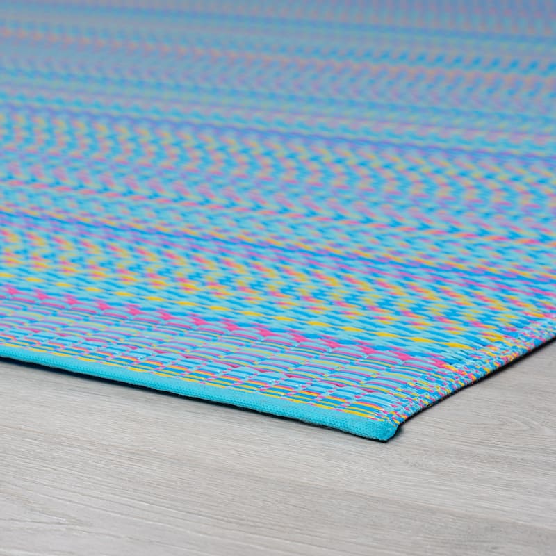 Sundown Beach Stripe Indoor/Outdoor Area Rug