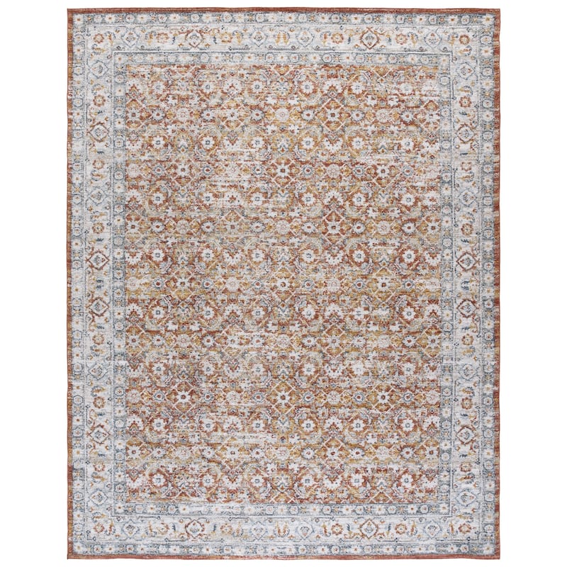 SAFAVIEH Avalon Mayram Traditional Rug - 8' x 10' - Rust/Grey