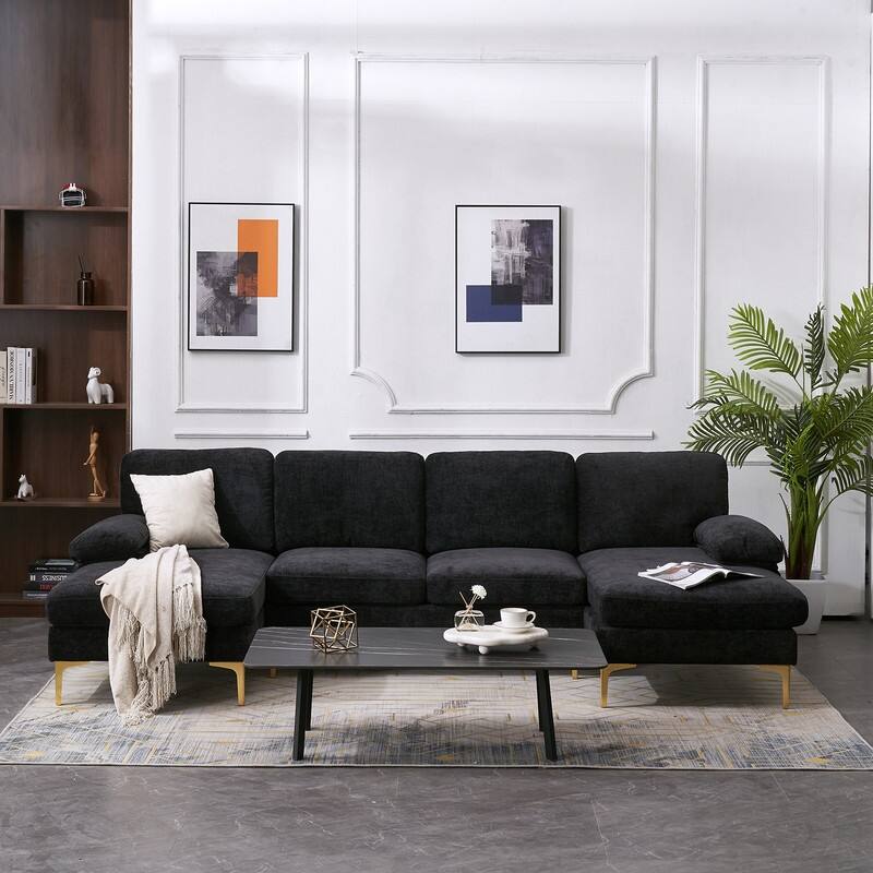 U-Shaped 4-Seat Indoor Modular Sofa