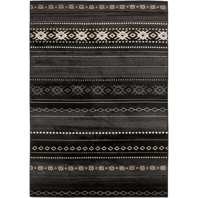 Livabliss Paramount Southwestern Aztec Area Rug
