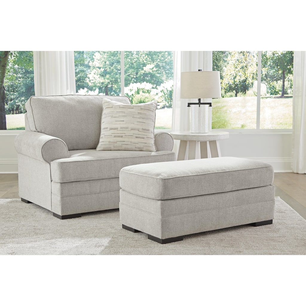 Signature Design by Ashley Eastonbridge Gray 2-Piece Upholstery Package - 53"W x 40"D x 39"H