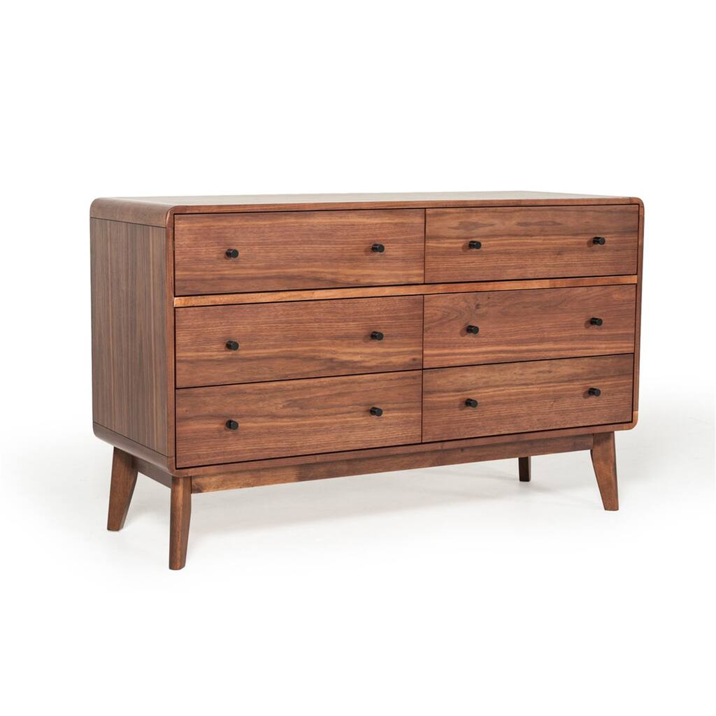 Mid-Century Modern Walnut Dresser