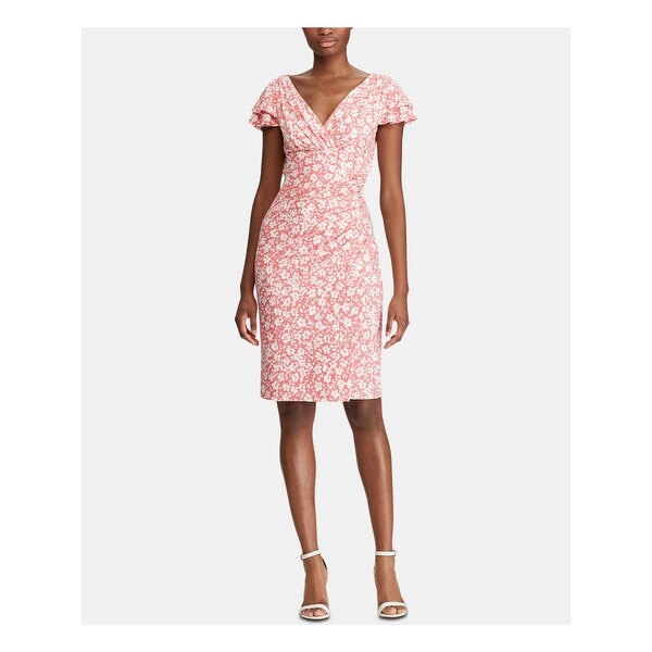 ralph lauren pink dress