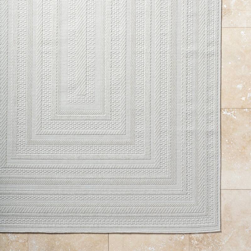 Livabliss Sandra Cottage Indoor/Outdoor Area Rug