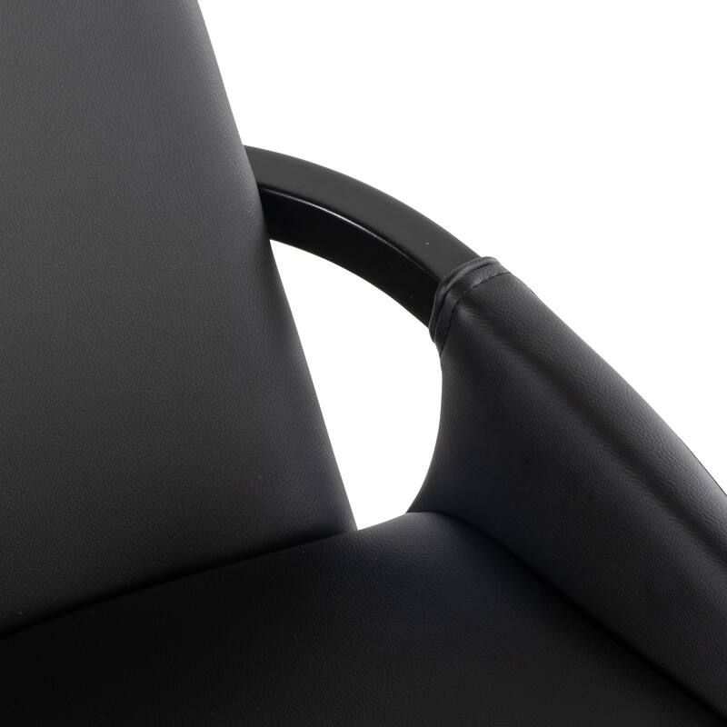 Porch & Den Pugo Contemporary Chair with Black Finish