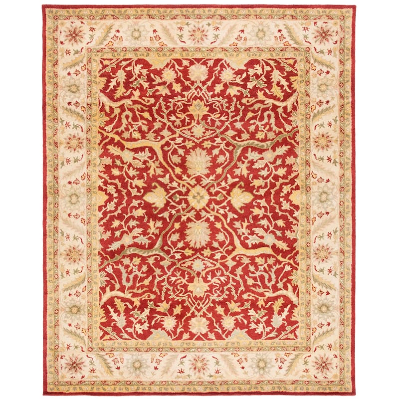 SAFAVIEH Handmade Antiquity Loana Traditional Oriental Wool Rug - 3' x 5' - Rust