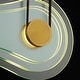 preview thumbnail 9 of 9, Studio M SM24402 Stratum 32" Wide LED Abstract Linear Pendant by Nina