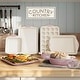preview thumbnail 3 of 17, Country Kitchen Nonstick Stackable Bakeware Set - Durable, Easy Release Baking Set- 22 Pc. Includes Silicone Muffin Cups