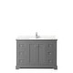 preview thumbnail 20 of 58, Avery 48 Inch Single Vanity, Cultured Marble Top