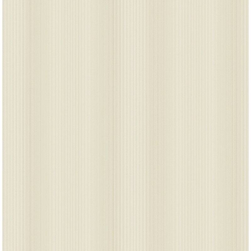 Seabrook Designs Foxtail Stria Unpasted Wallpaper - 20.5 in W x 33 ft. L - Metallic Alabaster