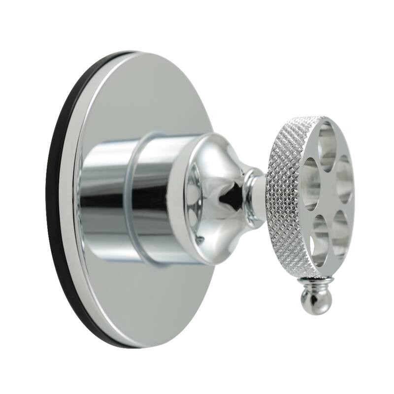 Webb Single-Handle Three-Way Diverter Valve with Round Trim Kit - Polished Chrome