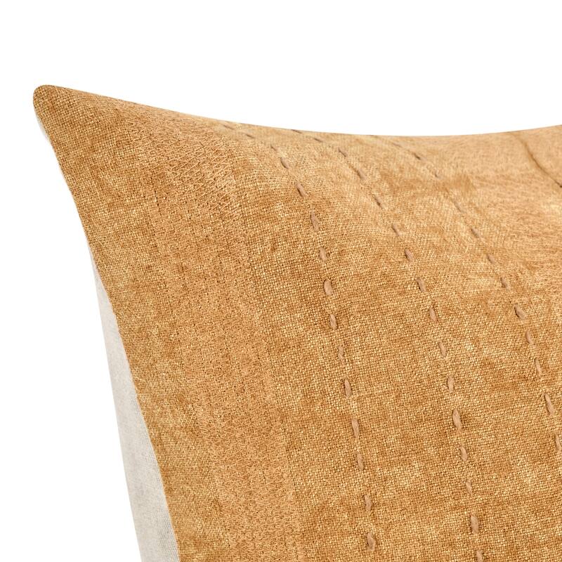 Villa by Classic Home Origin Belgian Linen Blend Throw Pillow