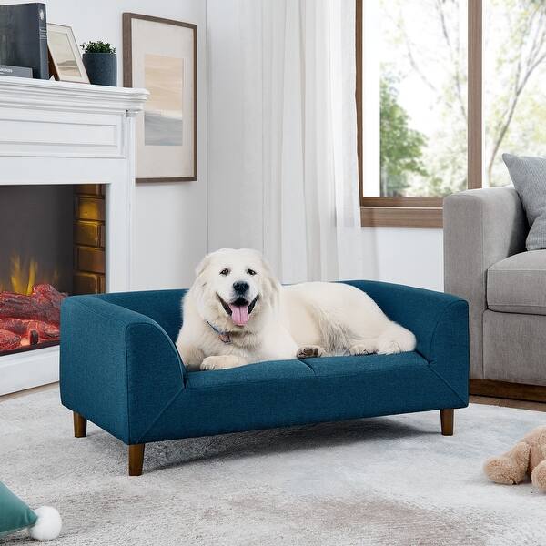 Foam Sofa Arlee Memory Foam Dog Bed Blue Velvet Arlee Sofa Couch