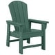 preview thumbnail 58 of 194, Laguna Kids Outdoor Poly Adirondack Chair Dark Green