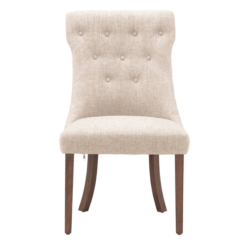 Voyager Button-tufted Dining Chairs (Set of 2) by iNSPIRE Q Artisan