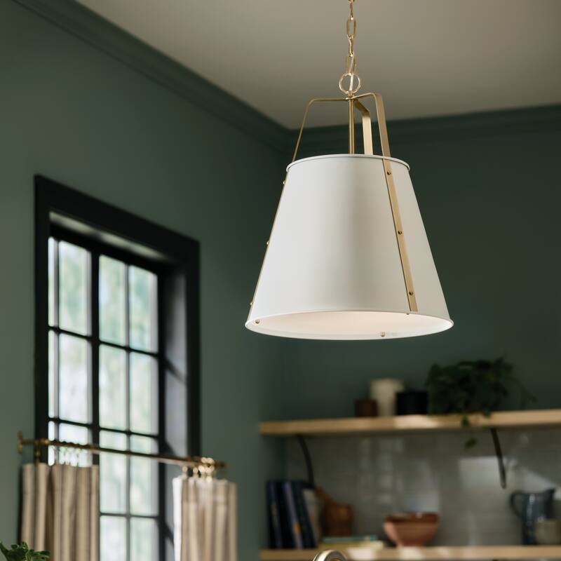 Kichler Lighting Etcher 18 in. 2-Light Pendant Light