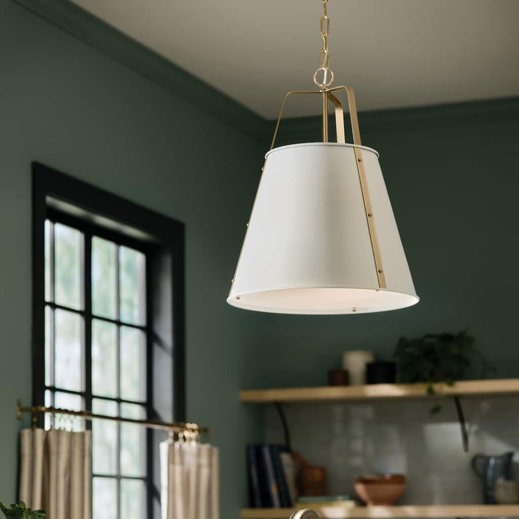 Kichler Lighting Etcher 18 in. 2-Light Pendant Light