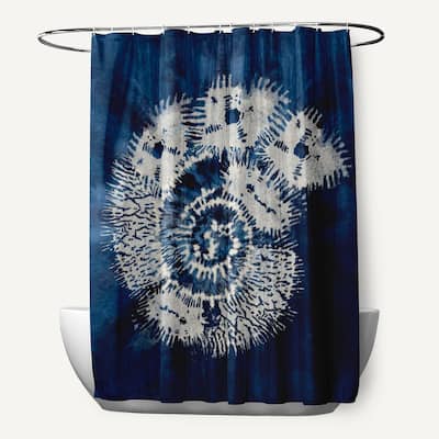 Conch Animal Print Shower Curtain