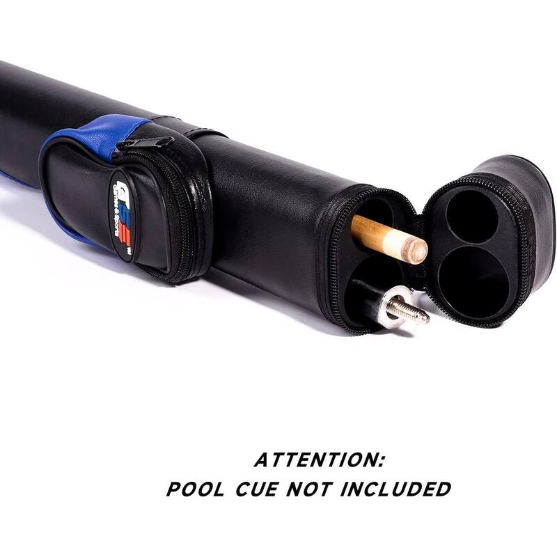 GSE™ 1x1 Deluxe Hard Billiard Pool Cue Stick Carrying Case, Billiard Cue Case Holds 1 Butts/1 Shafts (7 Colors)