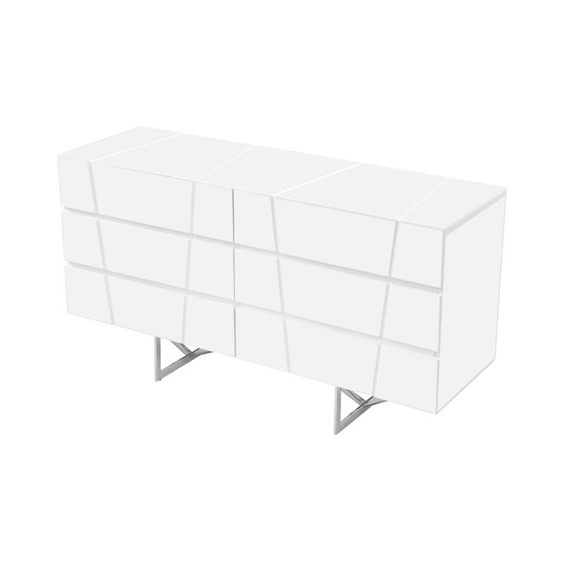 Modrest Chrysler Modern White Dresser