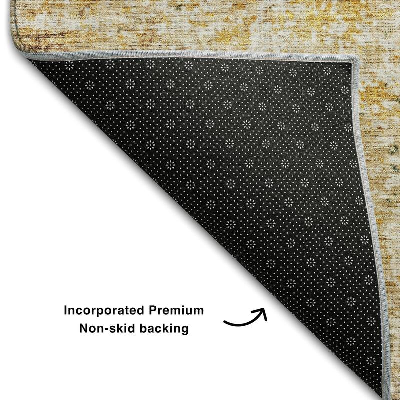 Premium Washable Super Soft Vintage Geometric Mayfield Rug