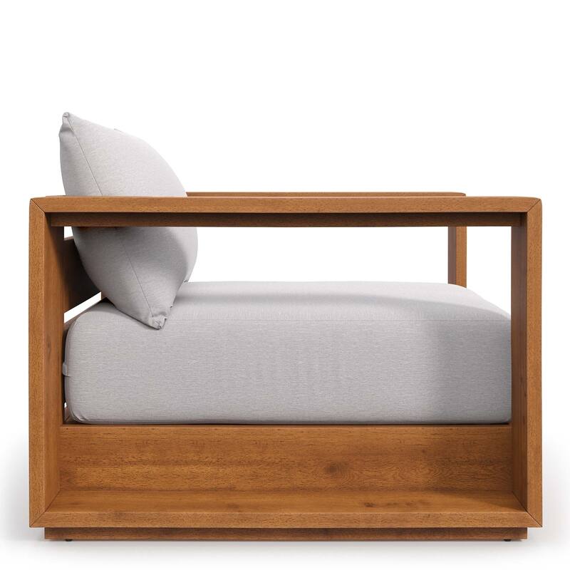 Tahoe 3-Piece Outdoor Patio Acacia Wood Furniture Set